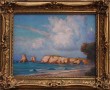 Peintre : Bonnechose Bertrand - Tableau : Bonnechose Hendaye les jumeaux