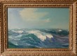 Peintre : Paguenaud Jean Louis - Tableau : Paguenaud Vagues bleues